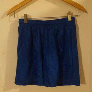 Athletic Dark Blue Breathable Women's Shorts